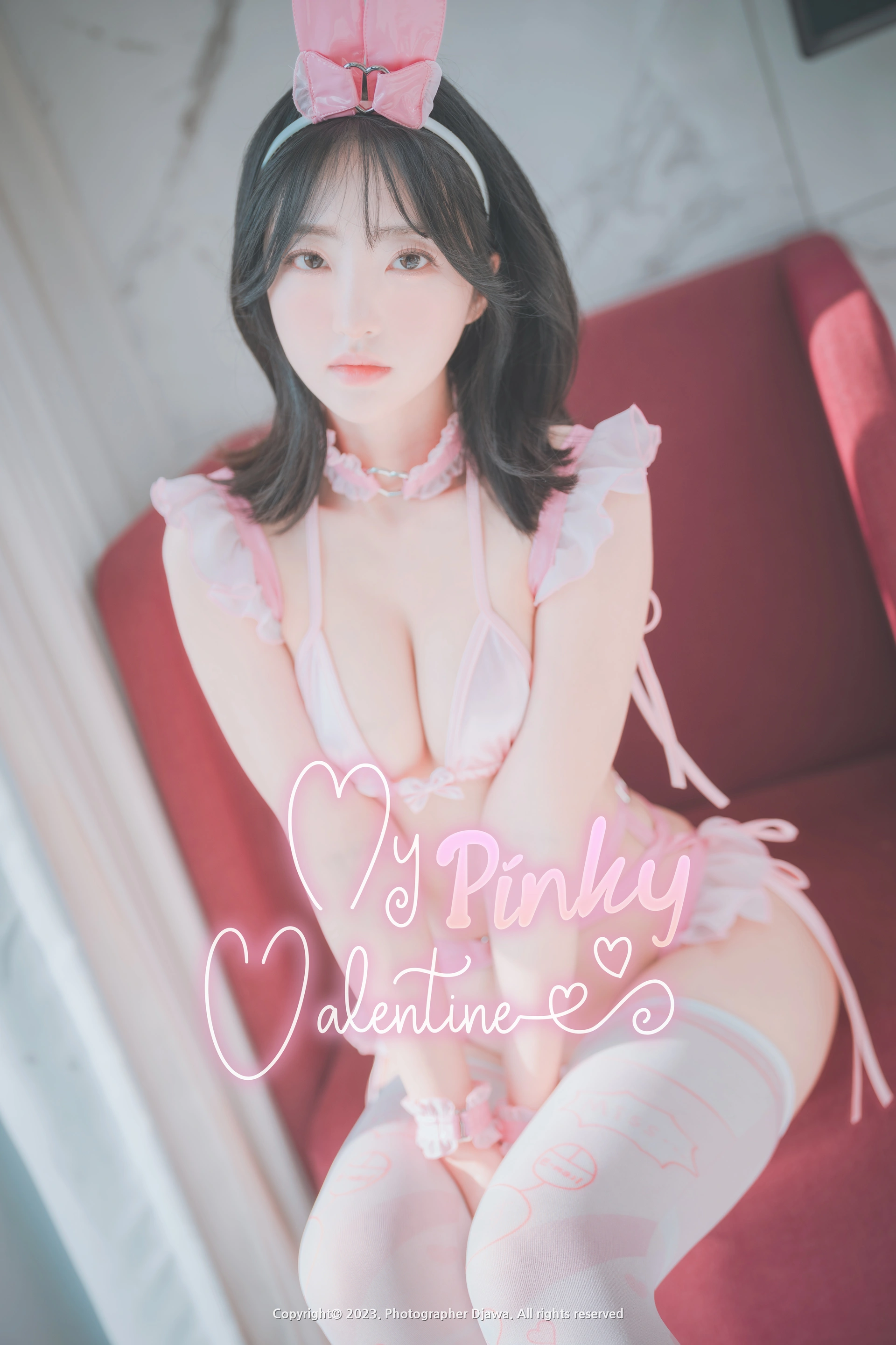 287.DJAWA Photo HaNari (하나리) - My Pinky Valentine 0